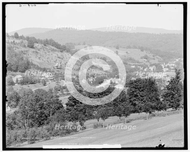 General view of Fleischmann's, Catskill Mountains, N.Y., c.between 1901 and 1906. Creator: Unknown.