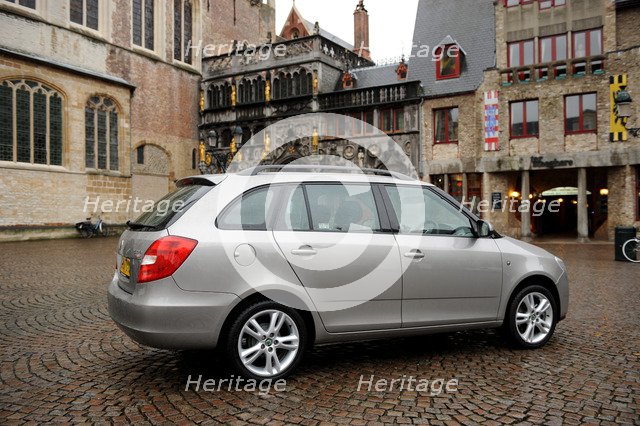 Skoda Fabia Estate 2007. Artist: Simon Clay.