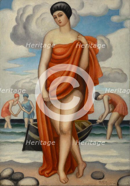 Bathers, 1924. Creator: Metzinger, Jean (1883-1956).