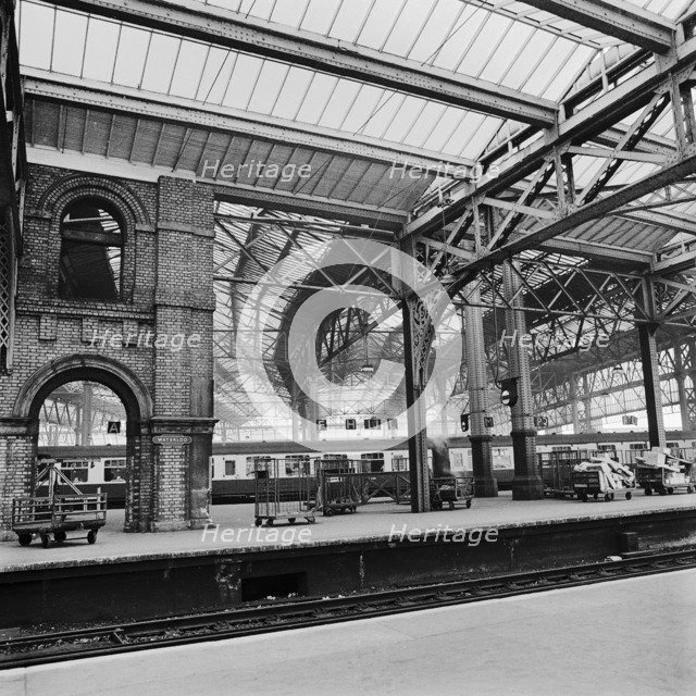 Waterloo Station, London, 1960-1972. Artist: John Gay