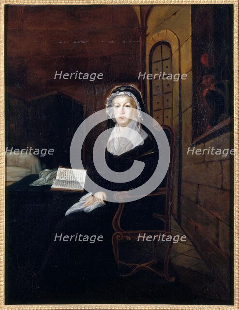 Portrait of Marie-Antoinette at the temple, c1815. Creator: Unknown.