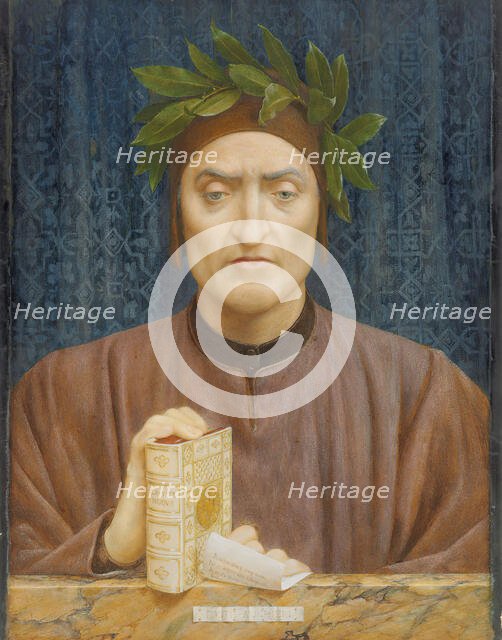 Dante Alighieri (1265-1321). Creator: Holiday, Henry (1839-1927).