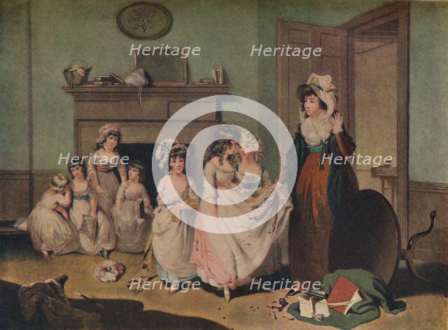 The Romps, c1786-1826, (1919). Artist: William Ward