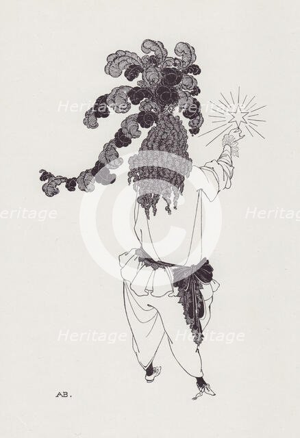 The New Star, 1895-1896. Creator: Aubrey Beardsley.