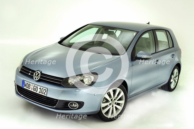 2009 VW Golf Mk6. Artist: Unknown.