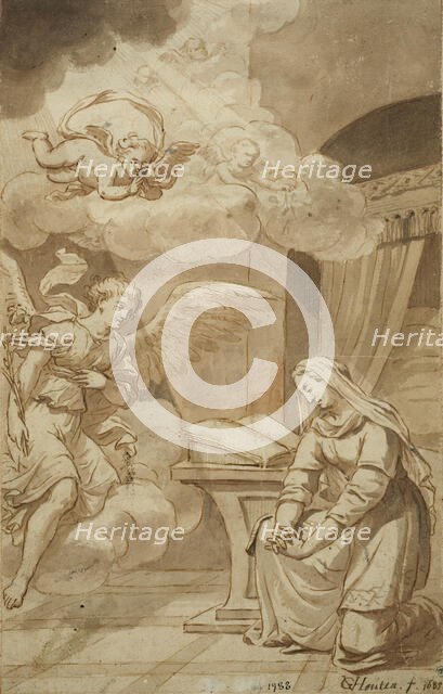 The Annunciation. Creator: Gerard van Houten.