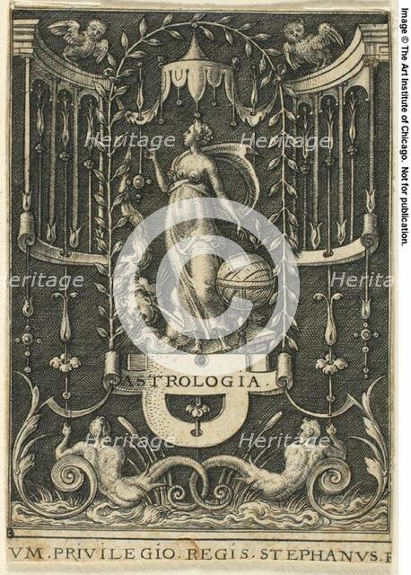 Astrology, n.d. Creator: Etienne Delaune.