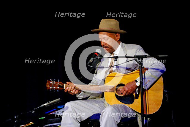 Michael Roach, Crawley Blues Club, Hawth, Crawley, West Sussex, 2015.  Artist: Brian O'Connor.