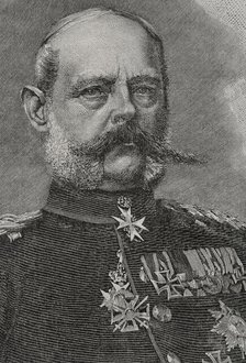 Alexander August Wilhelm von Pape, (1813-1895), Royal Prussian infantry Colonel-General..., 1891.  Creator: Unknown.