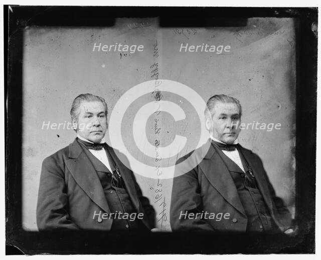 Lewis Vital Bogy of Missouri, between 1865 and 1880. Creator: Unknown.