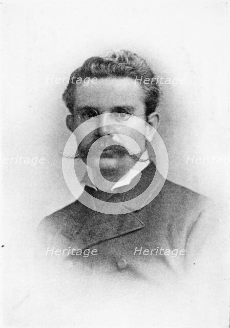 Portrait of William Black, c1890s. Creator: Elliott & Fry.