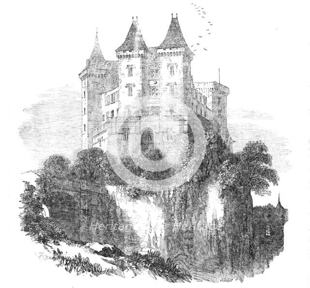 The Chateau, at Pau, 1854. Creator: Unknown.