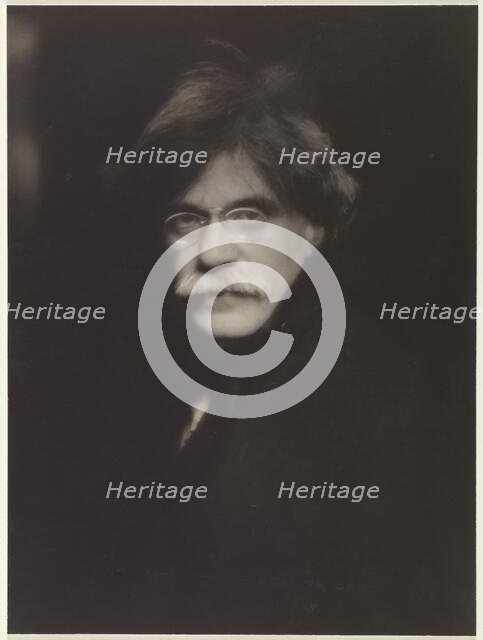 Self-Portrait, negative 1907; print 1930. Creator: Alfred Stieglitz.