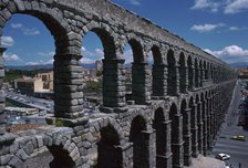 Roman Aqueduct, 1st century. Artist: Unknown