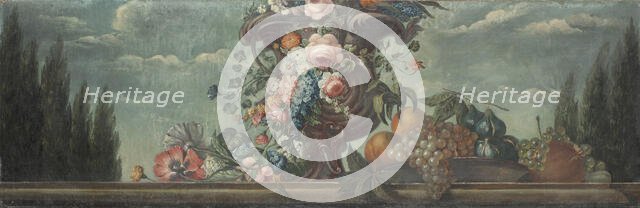 Flower piece, unknown date. Creator: Anon.