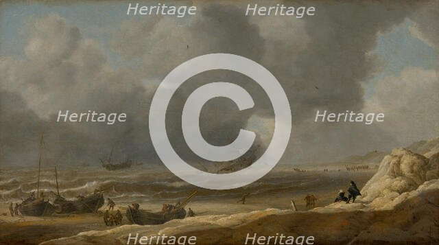 Shipwreck off the Coast. Creator: Jan Porcellis.