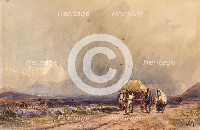 A Showery Day, 1832-47. Creator: David Cox the Elder.