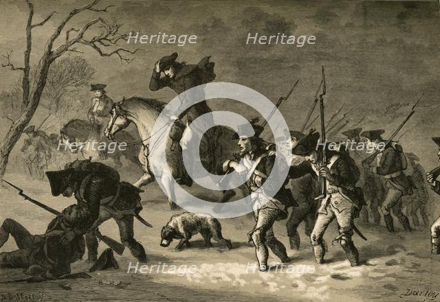 'The March of the Valley Forge', (1877). Creator: Albert Bobbett.