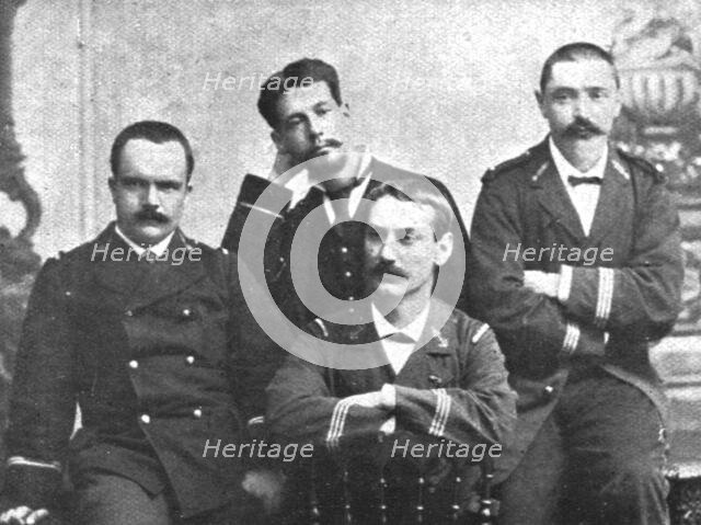 ''Deux grands morts; Gallieni, capitaine en 1881, au retour de sa mission dans la vallee du Niger', Creator: Sereni.