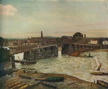 'Old Battersea Bridge', 1874 (1933). Artist: Walter Greaves.