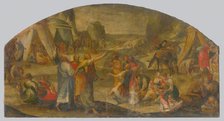 Design for Lunette Decoration, 1750-1800. Creator: Unknown.