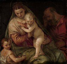 Holy Family with Young Saint John, 1550-1575. Creator: Paolo Veronese.