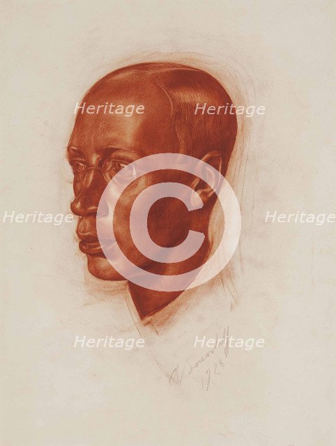 Portrait of the composer Sergei Prokofiev (1891-1953), 1928.