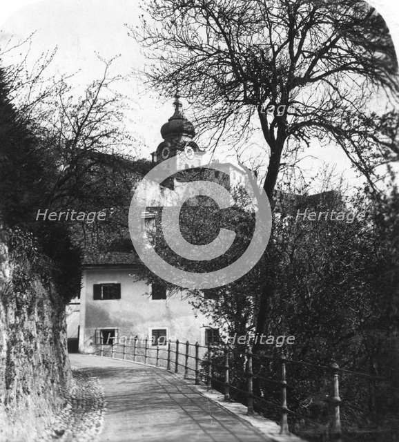 Nonnberg Abbey, Salzburg, Austria, c1900s.Artist: Wurthle & Sons