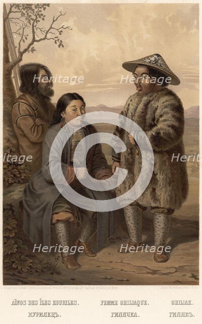 Kurilian. Gilyachka. Gilyak, 1862. Creator: Karlis Huns.