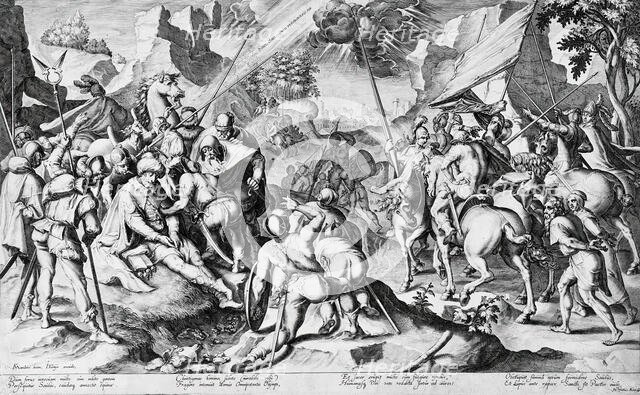 The Conversion of Saint Paul, between 1595 and 1596. Creator: Zacharias Dolendo.