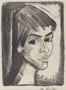 Irene Altman, 1921/1922. Creator: Otto Mueller.