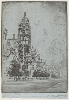 Magnificent Kensington, 1904. Creator: Joseph Pennell.