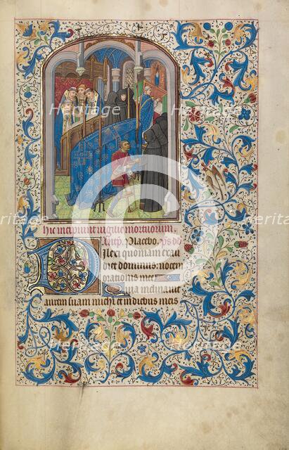 Mass for the Dead; Arenberg Hours, early 1460s. Creator: Willem Vrelant.