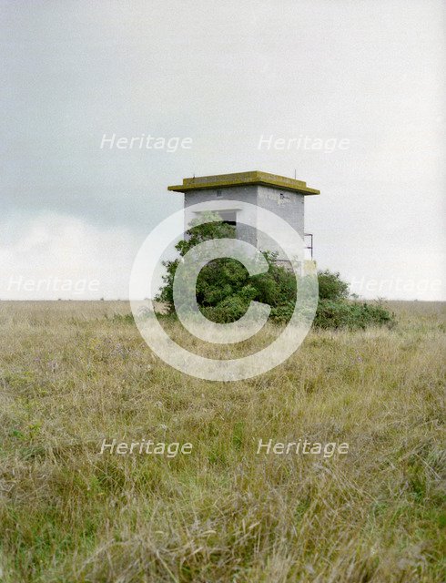 Observation post, West Down Impact Area, Salisbury Plain, Wiltshire, 1999. Artist: IJ Leonard