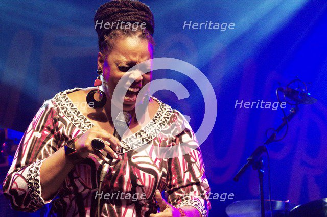 Dianne Reeves, Love Supreme Jazz Festival, Glynde Place, East Sussex, 2015. Artist: Brian O'Connor.