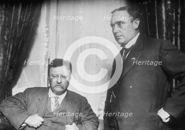 Roosevelt [and] Dixon, between c1910 and c1915. Creators: Bain News Service, George Graham Bain.