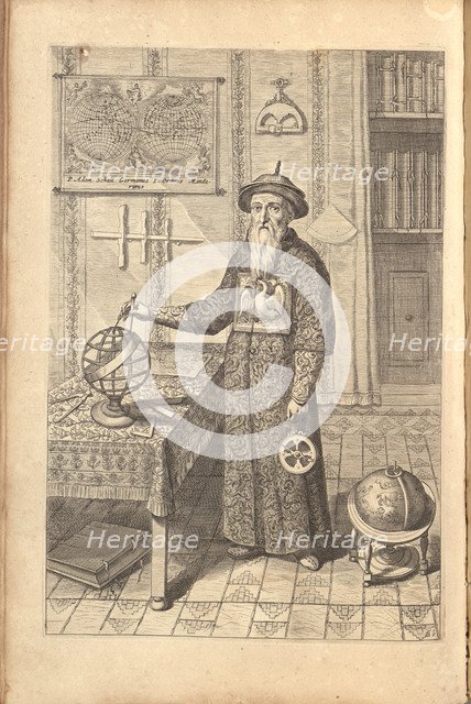 Johann Adam Schall von Bell. (From Athanasius Kircher's China Illustrata), 1667. Artist: Kircher, Athanasius (1602-1680)
