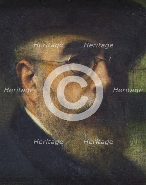 Self-portrait, 1906. Creator: Emile Renard.