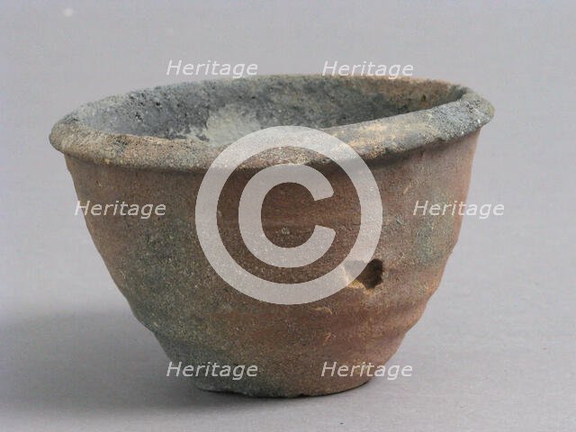 Bowl, Coptic, 4th-7th century. Creator: Unknown.