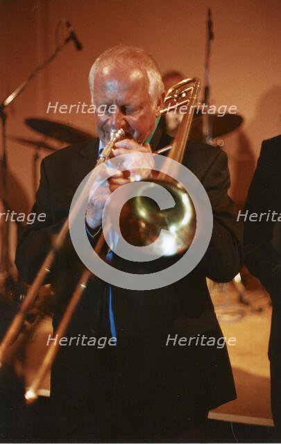 Roy Williams, All Star Crescendo Swing Band, Bournemouth, 2007. Creator: Brian Foskett.