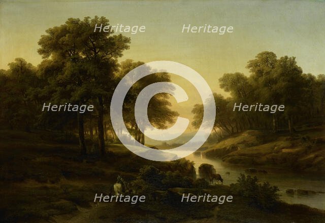 Landscape, 1830-1845. Creator: Alexandre Calame.