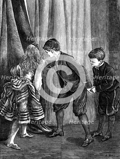 Hide and Seek, 1873. Creators: A. Hopkins, Joseph Swain.