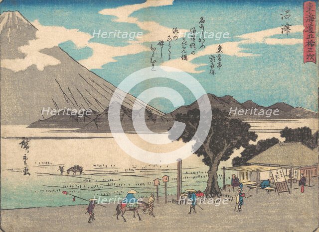 Numazu, ca. 1838., ca. 1838. Creator: Ando Hiroshige.