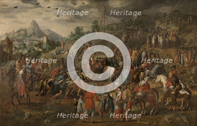 The Bearing of the Cross. Creator: Pieter Aertsen.