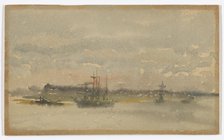 Erith - Evening, 1881-1883. Creator: James Abbott McNeill Whistler.