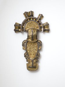 Bow Brooch, Langobardic, late 6th-early 7th century. Creator: Unknown.