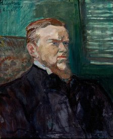 Portrait of Octave Raquin, 1901. Creator: Toulouse-Lautrec, Henri, de (1864-1901).