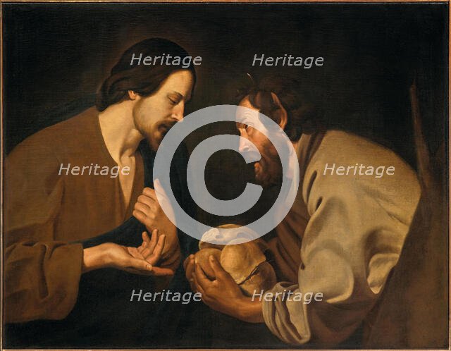 Christ and the Demon, ca 1611. Creator: Ribera, José, de (1591-1652).