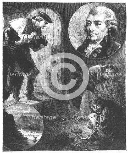 John Howard (1726-1790), 1880. Artist: Anon