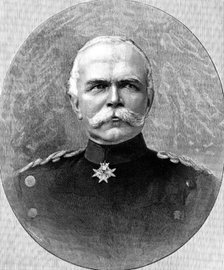 General von Caprivi, the new Chancellor of the German Empire, 1890. Creator: P Naumann.